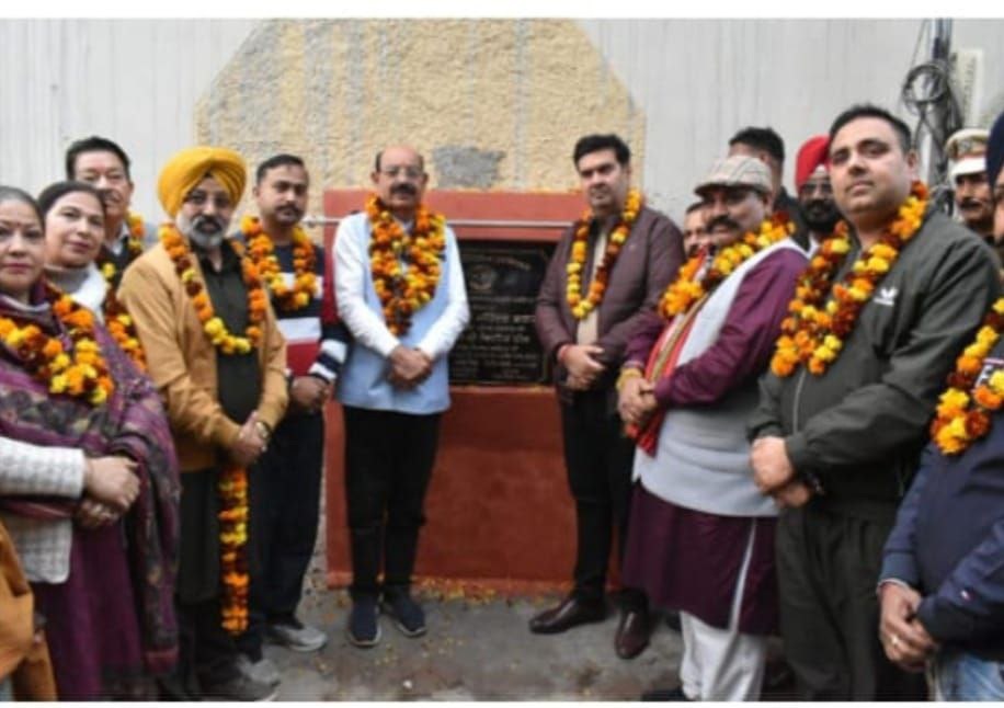 कैबिनेट मंत्री और मेयर ने जालंधर में 42 लाख रुपये के सीवरेज प्रोजेक्ट का नींव पत्थर रखा