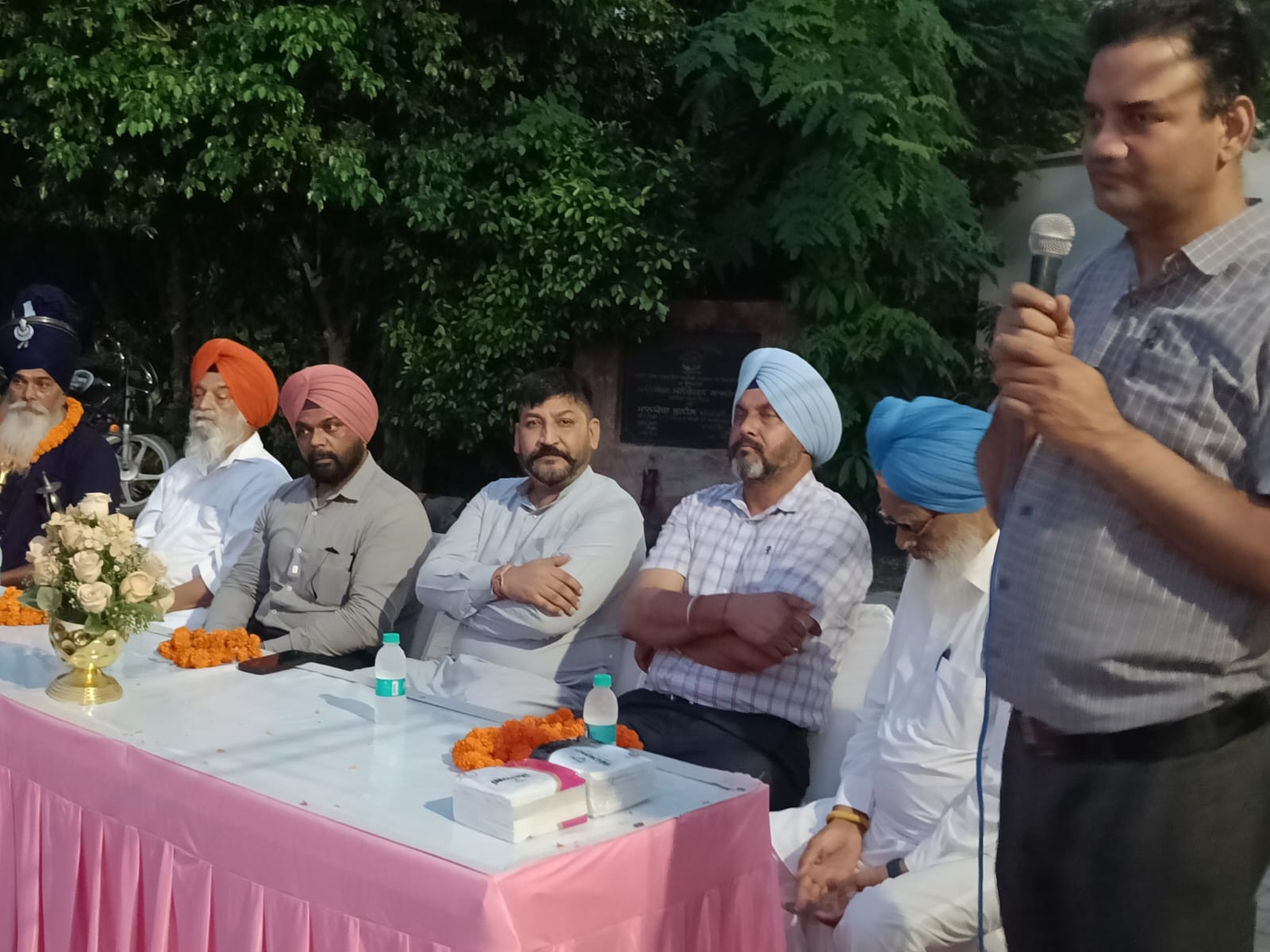 मोहल्ला वासियों ने एकजुट होकर करवाए गैरकानूनी काम बंद, पटेल नगर में हुई अहम बैठक